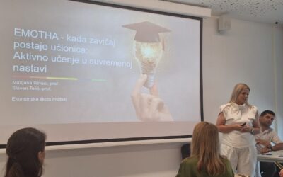 Izlaganje naših profesora na ŽSV nastavnika Hrvatskoga jezika