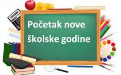 Obavijest o početku školske godine